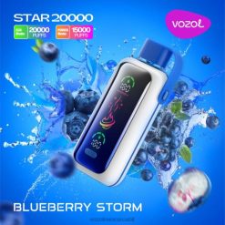 VOZOL Vape Nicotina furtuna de afine | VOZOL STAR 20000 02626400