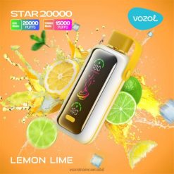 VOZOL Vape Nicotina lămâie lămâie | VOZOL STAR 20000 02626406