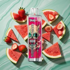 UWIN Crystal 10000 Pufuri Capsă Dispozabilă Căpșuni Pepene Verde cu Lumini RGB