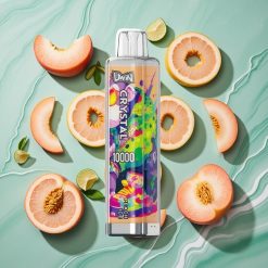 UWIN Crystal 10000 Pufuri Capsă Unică Prună Gheață cu Iluminare RGB și Încărcare Rapidă Type-C