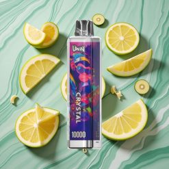 UWIN Crystal 10000 Pufuri Vafe Dispozabil Gheață Vanilie cu Iluminare RGB