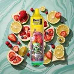 Uwin Tornado 35K Baterie Recargabilă 600mAh Mixed Berries Music Vape de Unică Folosință