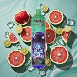 Uwin Tornado 35K Music Vape de Unică Folosință Coil 1.0 Ohm Portocaliu Gheață