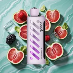 VOZOL Gear Shisha 25000 de Pufuri Blackberry Ice S.i.L.C Tech Dual Mesh