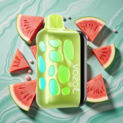 VOZOL RAVE 40000 Dispozabil Afumat Bubblegum Pepene Verde Încărcare 80% în 20 Min