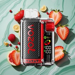 VOZOL Vista 20000 Pufuri Capsă Reîncărcabilă Afine Zmeură Cireșă cu Ecran OLED și 6 Niveluri de Putere Reglabilă