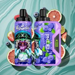 VapSolo VIKING 12000 Pufuri Afumător Dispozabil Afină cu 22ml Lichid