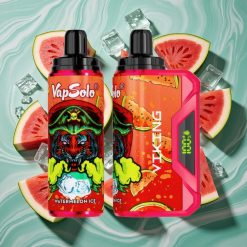 VapSolo VIKING 12000 Pufuri Vape Dispozabil Afine Gheață Port USB-C
