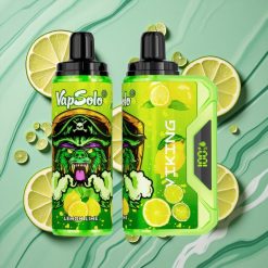 VapSolo VIKING 12000 Pufuri Vape de Unică Folosință Lămâie Lime cu 22ml E-Lichid
