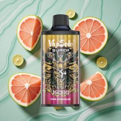 Vapsolo Super 15000 Pufuri Dispozabil Super Lămâie Roz