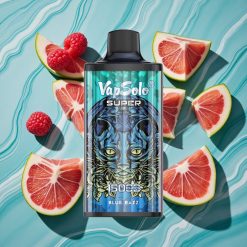 Vapsolo Super 15000 Pufuri Dispozabil Vape Afine Albastre 40ml