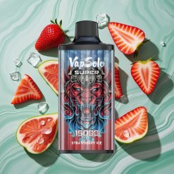 Vapsolo Super 15000 Pufuri Vape Capsuni Gheata Port Type-C